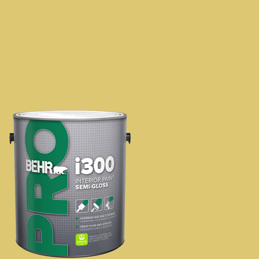 BEHR PRO 1 gal. #P330-5 Midori Semi-Gloss Interior Paint