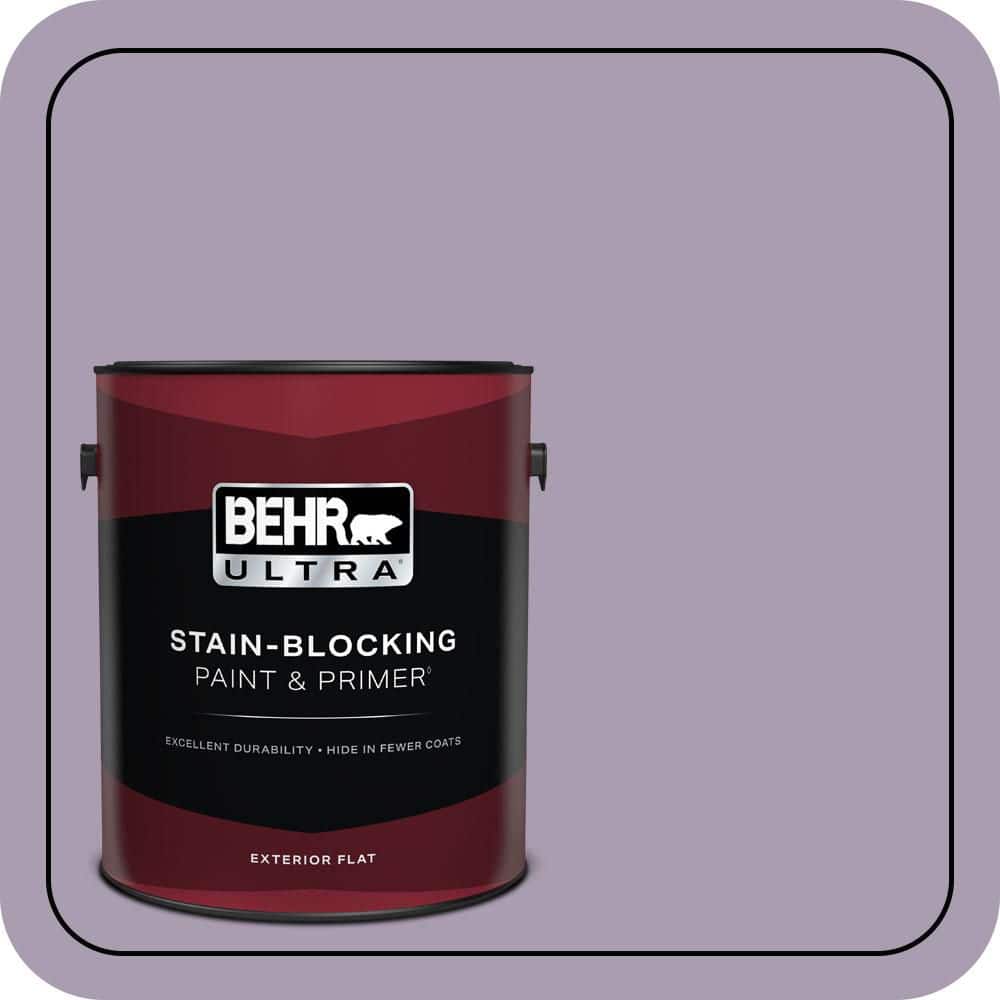 BEHR ULTRA 1 gal. #PPU16-12 Charm Flat Exterior Paint & Primer