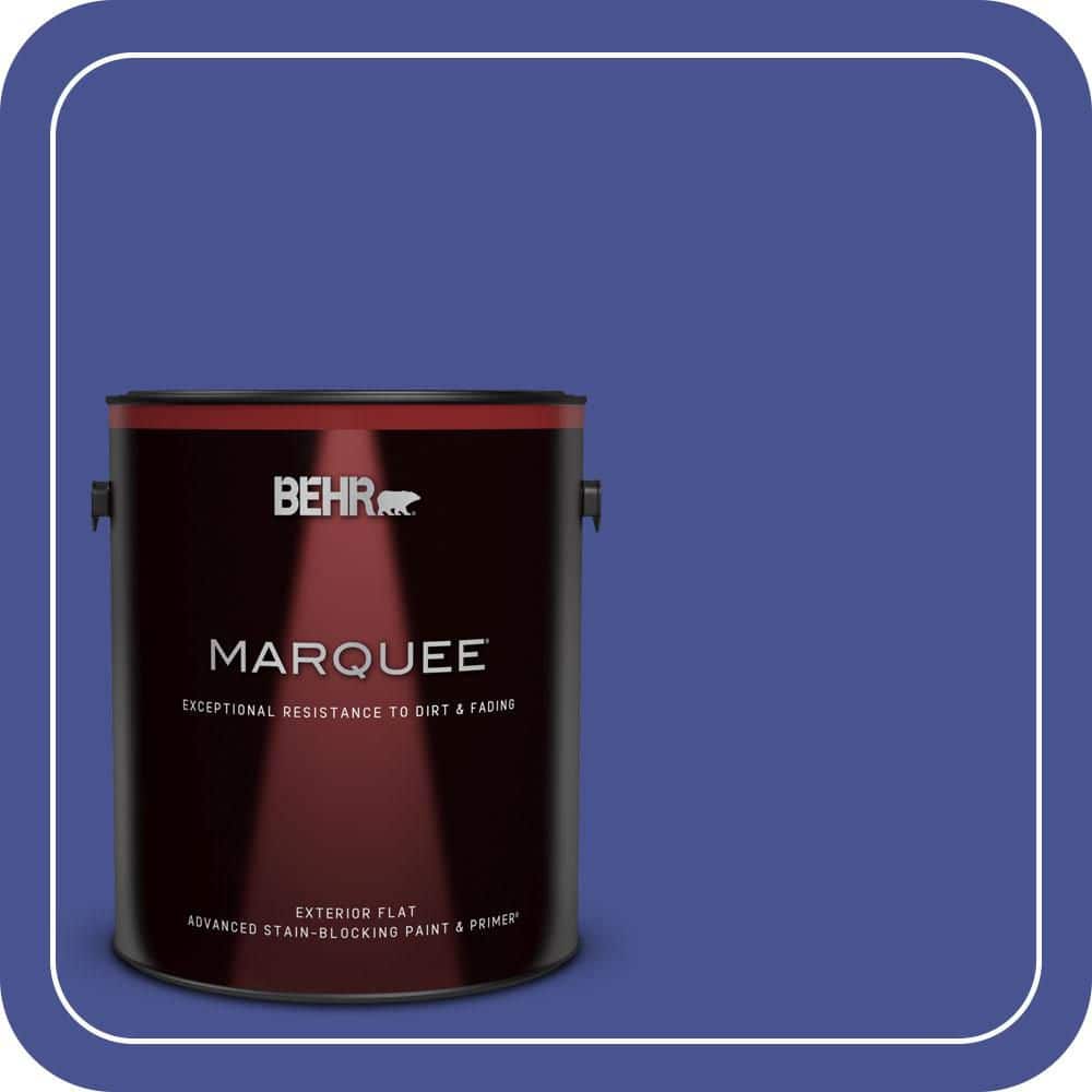 BEHR MARQUEE 1 gal. #P540-7 Canyon Iris Flat Exterior Paint & Primer (1)
