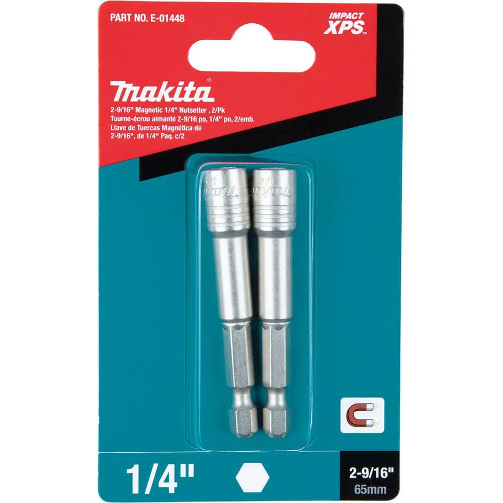Makita IMPACT XPS 2-9/16 in. Magnetic 1/4 in. Nutsetter (4)