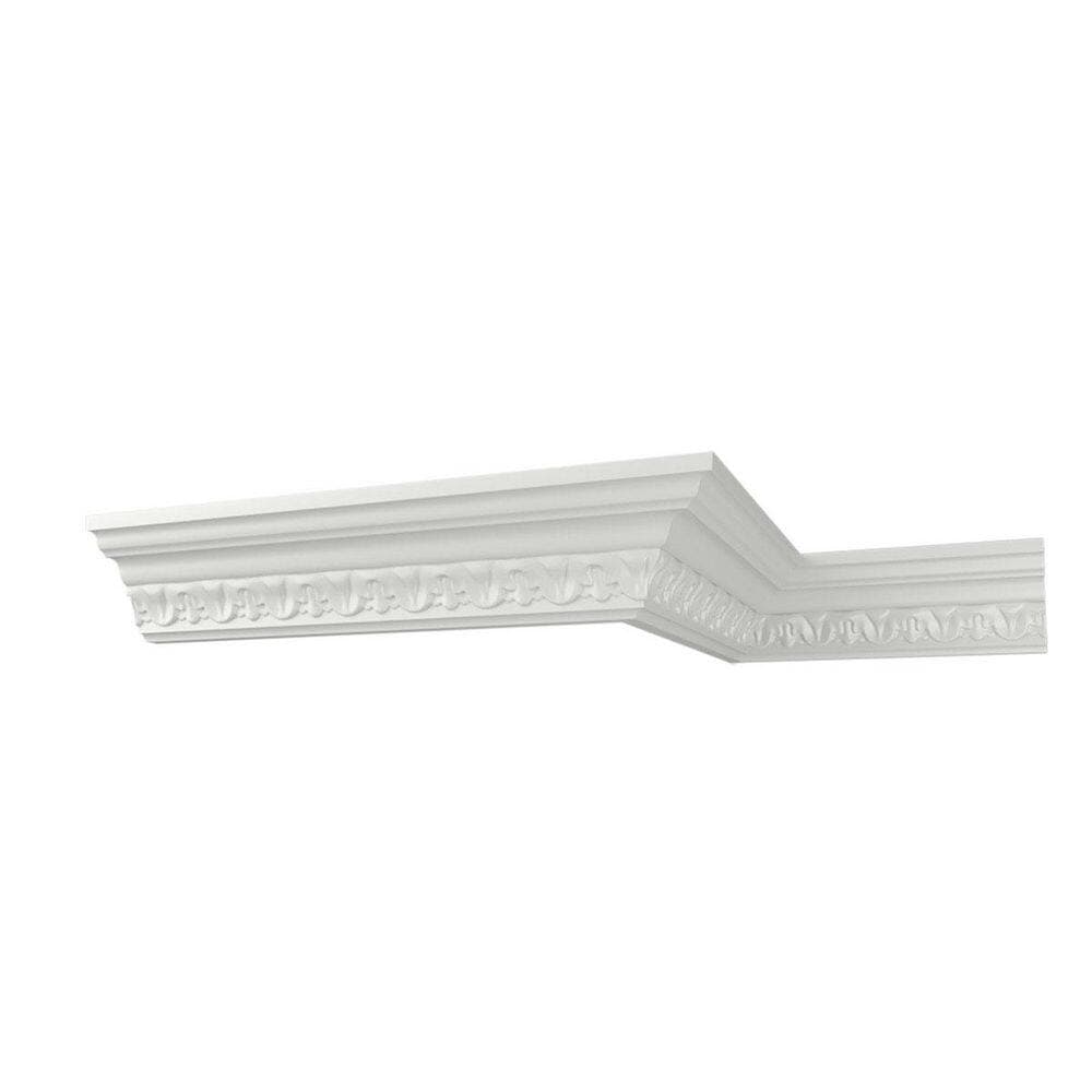 Ekena Millwork Laredo 2 in. D x 2.875 in. W x 96 in. L Polyurethane Crown Moulding (1)