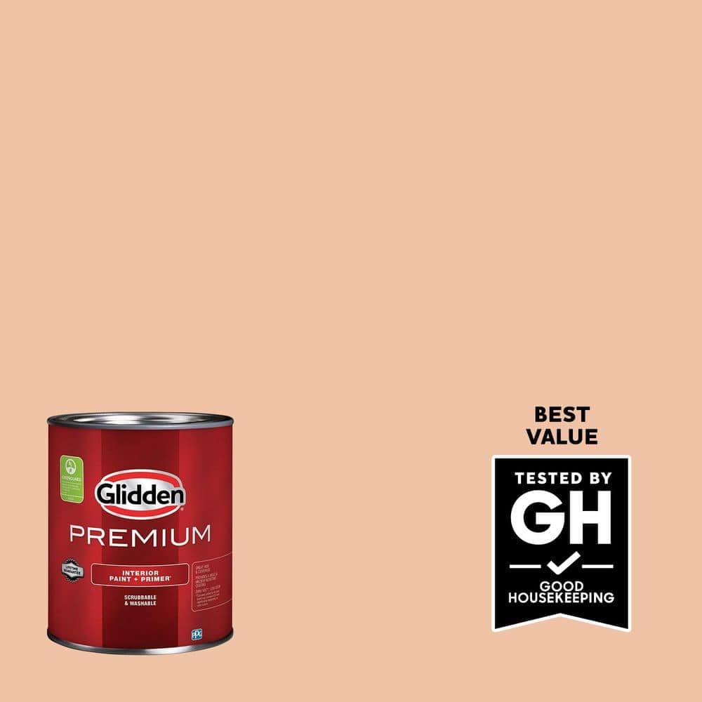 Glidden Premium 1 qt. PPG1200-3 Siesta Eggshell Interior Latex Paint