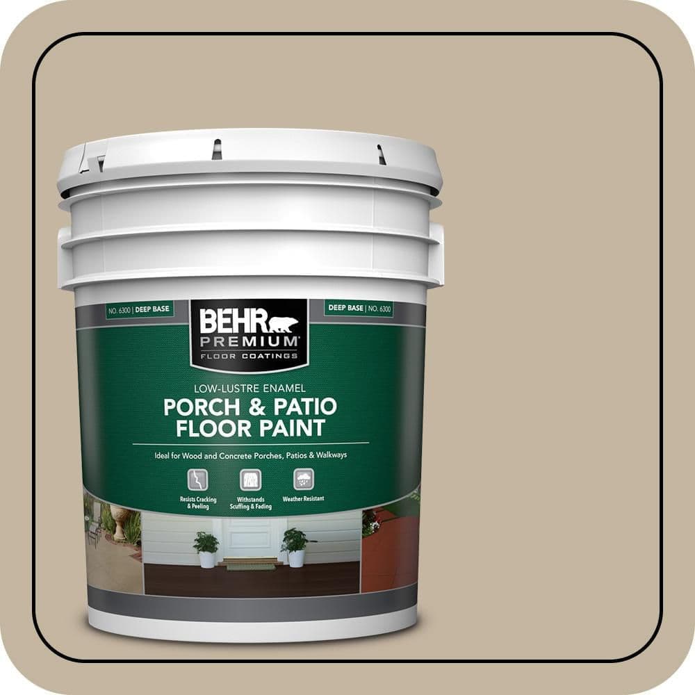 BEHR PREMIUM Home Decorators Collection #HDC-NT-09 Low-Lustre Enamel Interior/Exterior Porch and Patio Floor Paint (1)