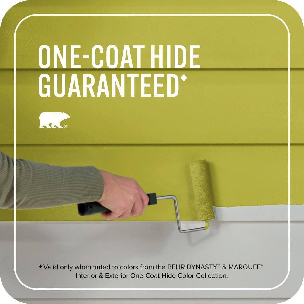 BEHR MARQUEE 1 gal. #P340-6 Green Neon Flat Exterior Paint & Primer (3)