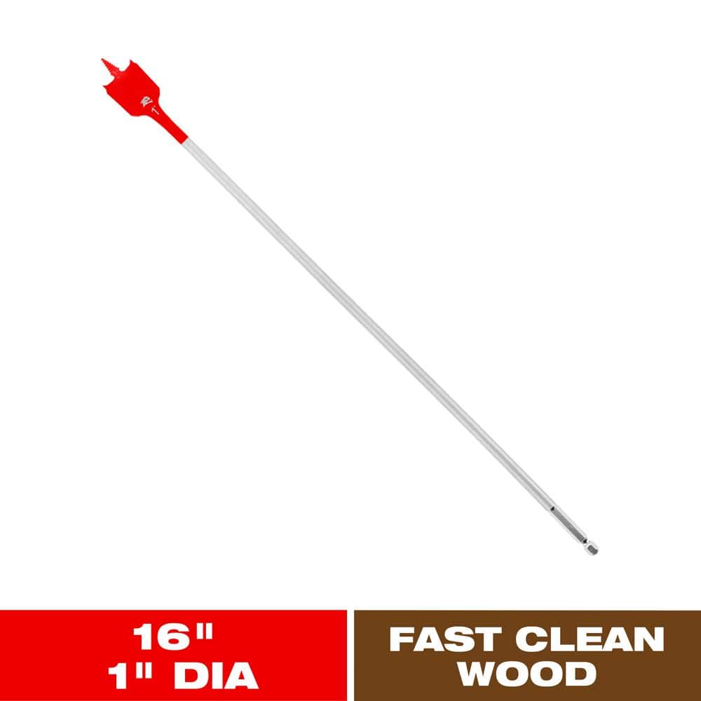 DIABLO . 16 in. SPEEDemon High Speed Steel Spade Drill Bit (1)