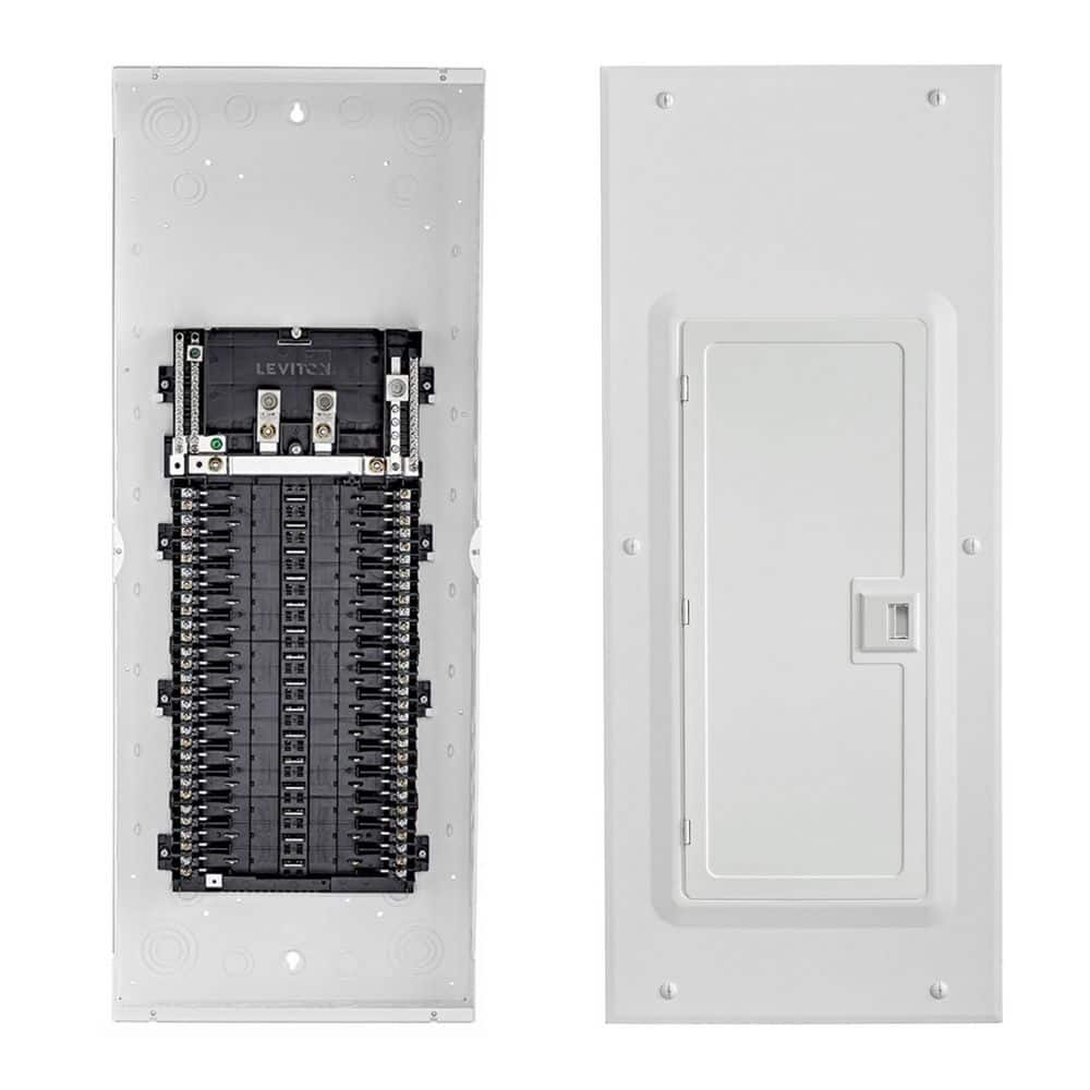 Leviton 200 Amp 30-Space, 30-Circuit Indoor Load Center with Main Lugs, Door Included LP322-LDR (2)
