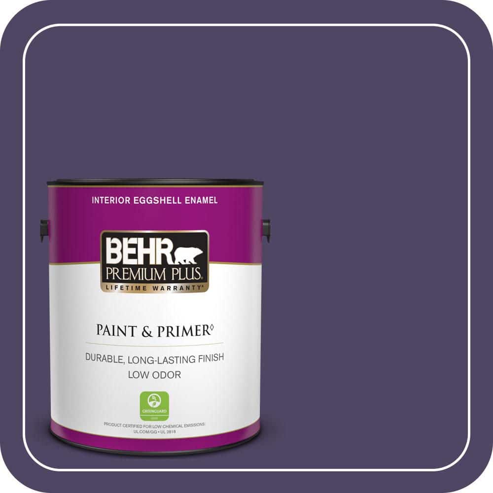 BEHR PREMIUM PLUS 1 gal. #S-H-650 Berry Charm Eggshell Enamel Low Odor Interior Paint & Primer