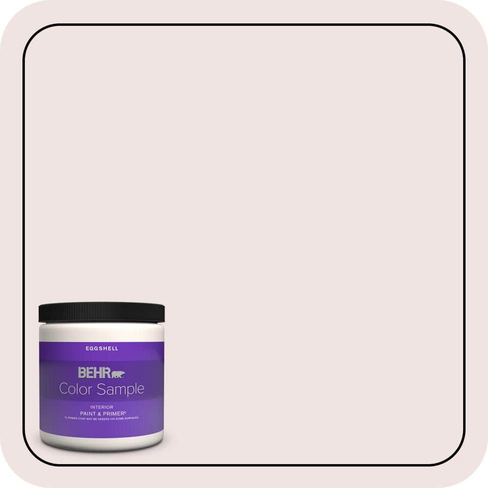 BEHR PREMIUM PLUS 8 oz. #700A-1 Pastel China Eggshell Enamel Interior Paint & Primer Color Sample