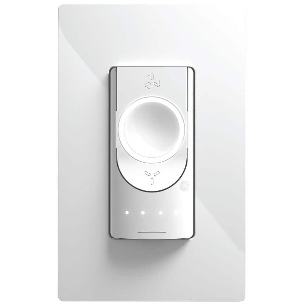Cync 4-Speed Smart Ceiling Fan Controller, White (2)