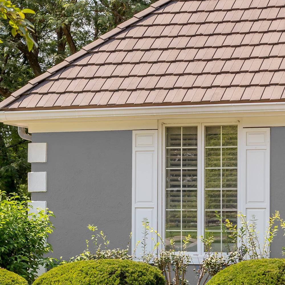 BEHR PREMIUM 5 gal. #N520-4 Cool Ashes Elastomeric Masonry, Stucco and Brick Exterior Paint (4)