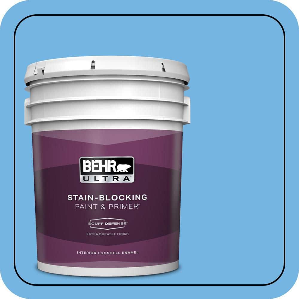 BEHR ULTRA 5 gal. #P510-4 Electra Extra Durable Eggshell Enamel Interior Paint & Primer