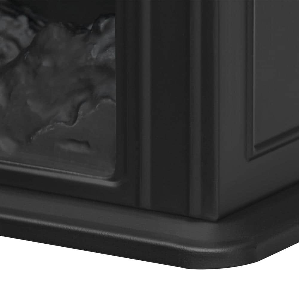 StyleWell Bluffs 400 sq. ft. Electric Stove in Black (3)