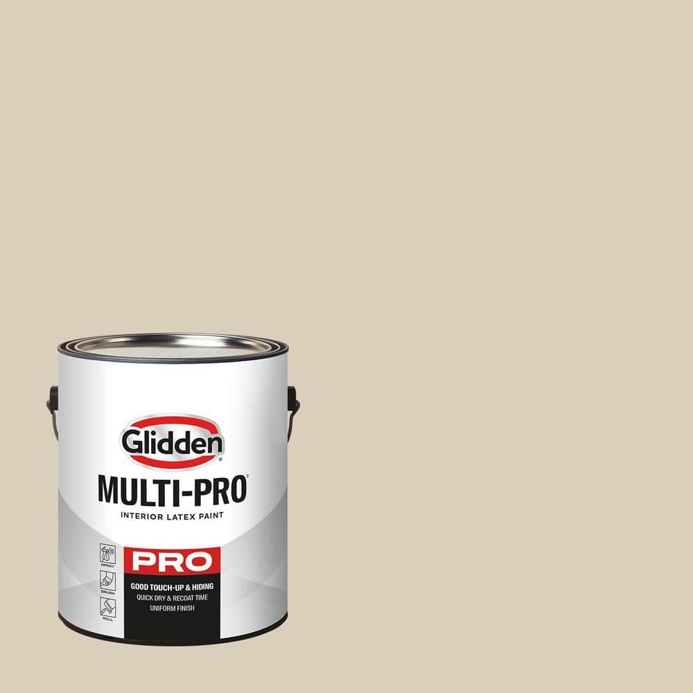Glidden Multi-Pro 1 gal. PPG1097-3 Toasted Almond Ultra Flat Interior Paint