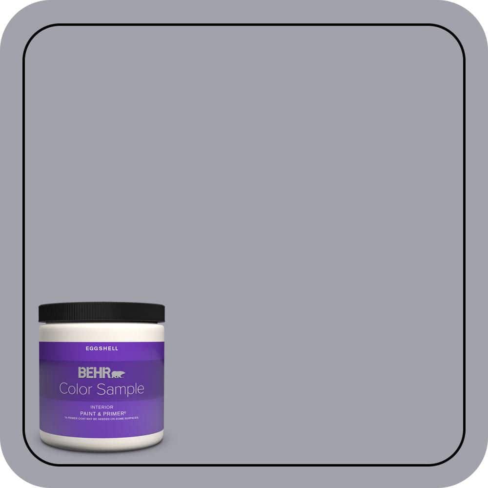 BEHR PREMIUM PLUS 8 oz. #MQ5-08 Masterpiece Eggshell Enamel Interior Paint & Primer Color Sample (1)