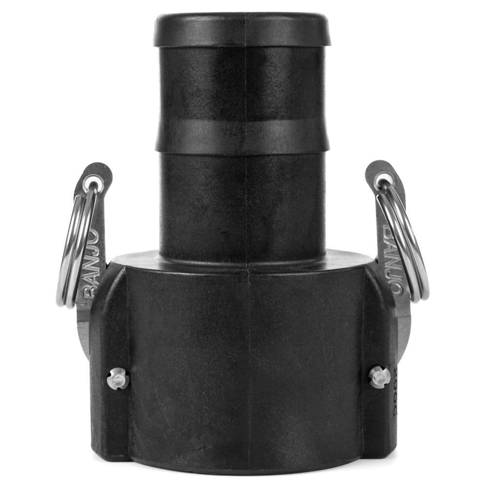 VPC 2 in. Female Camlock x 2 in. Hose Barb Quick Disconnect Coupling