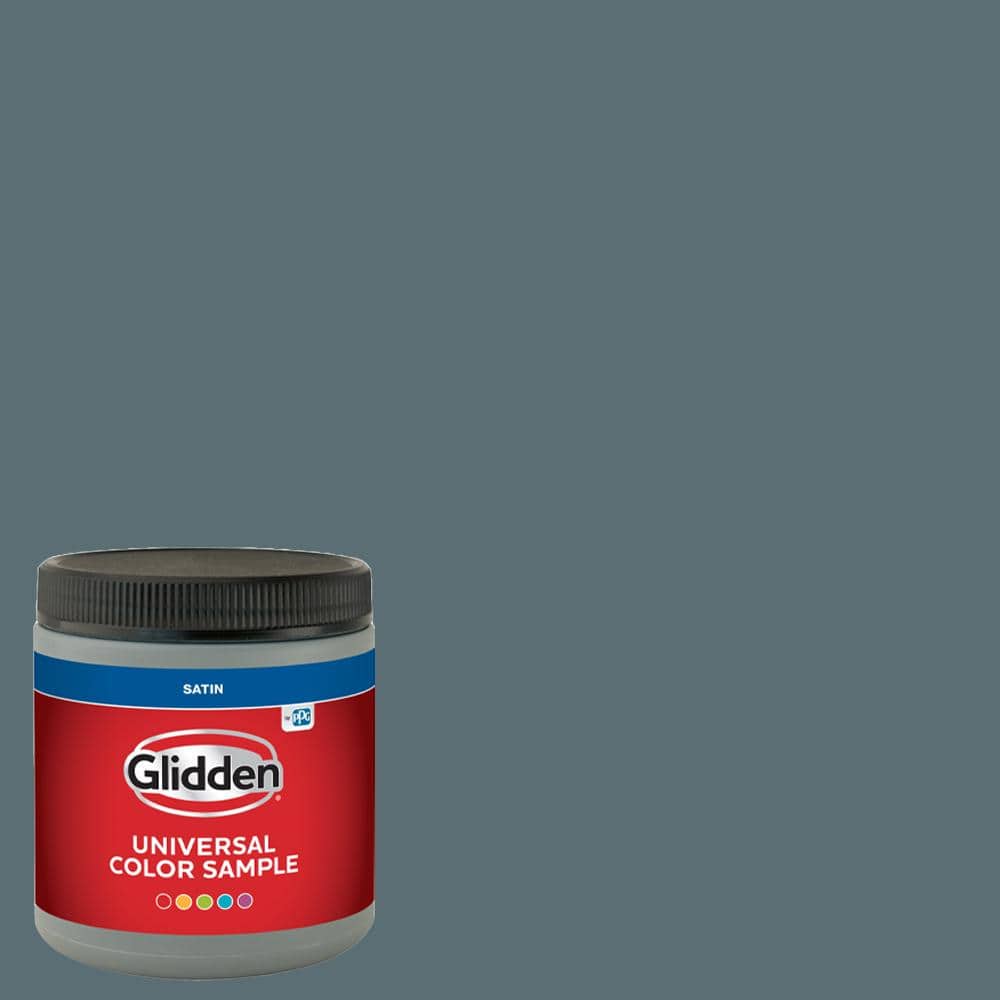 Glidden 8 oz. PPG1035-6 Superstition Satin Interior Paint Sample (1)