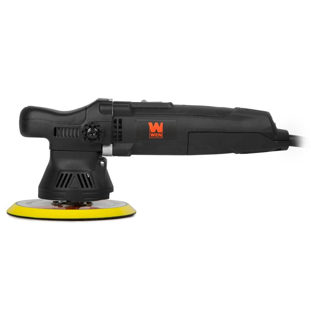 WEN 5.5 Amp Corded Dual Action Polisher, 6 in. Professional Grade with 9 mm Throw (3)