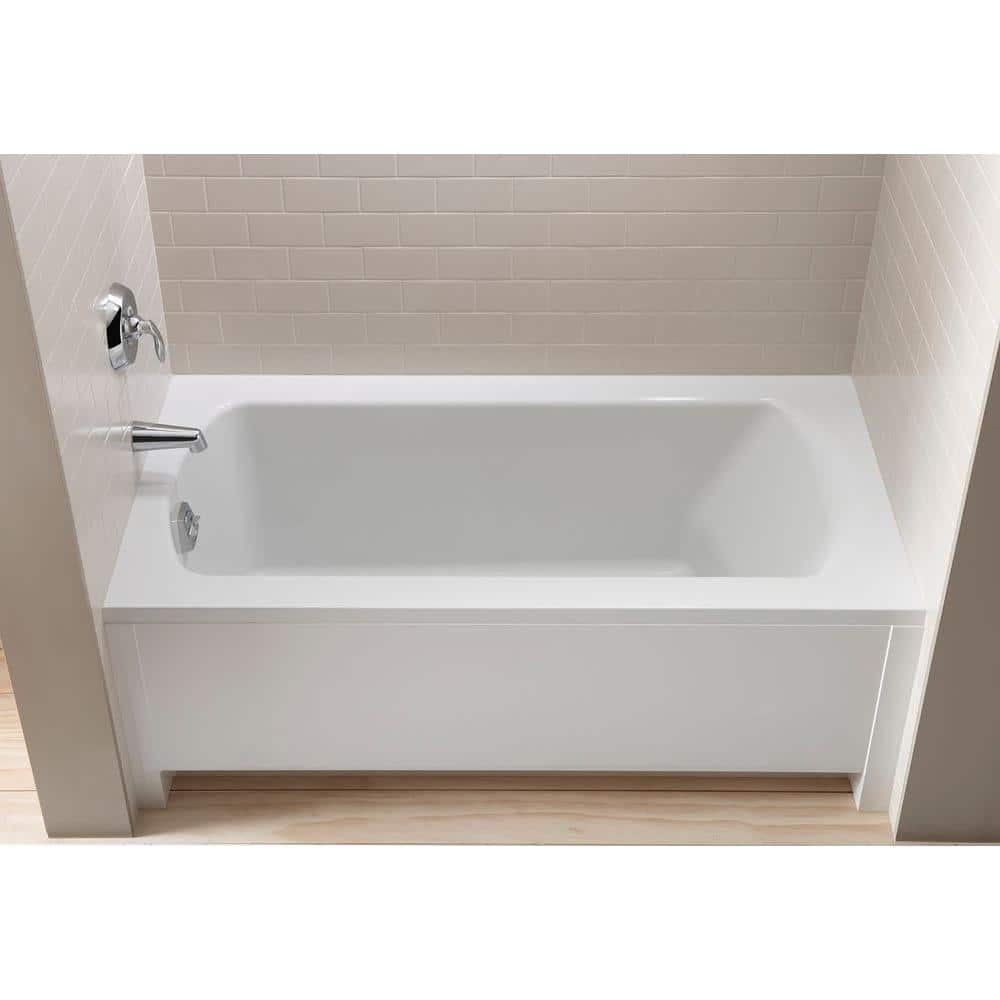 Sterling Lawson 60.25 in. x 32 in. Rectangular Soaking Bathtub with Reversible Drain in White (3)