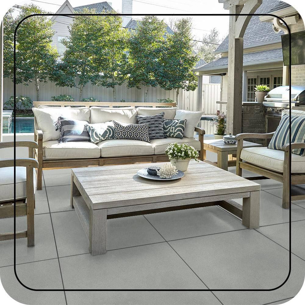 BEHR PREMIUM 1 gal. #MS-66 New England Grey Textured Low-Lustre Enamel Interior/Exterior Porch and Patio Anti-Slip Floor Paint (3)