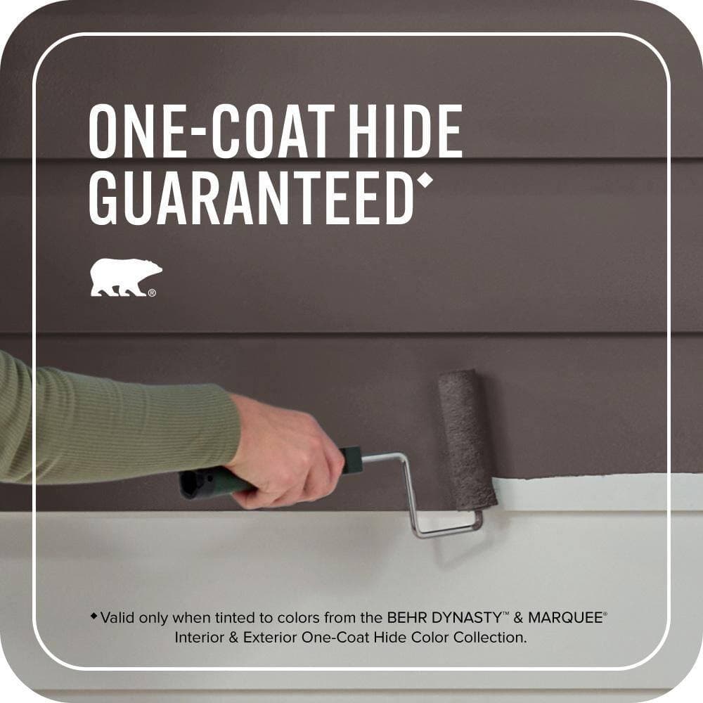 BEHR MARQUEE 1 gal. #QE-24 Manchester Brown Semi-Gloss Enamel Exterior Paint & Primer (3)