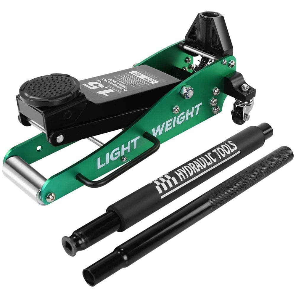 Miscool Avex 1.5 Ton Floor Jack Hydraulic Low Profile Aluminum and Steel Car Jack with Quick Lift Dual Pump (1)