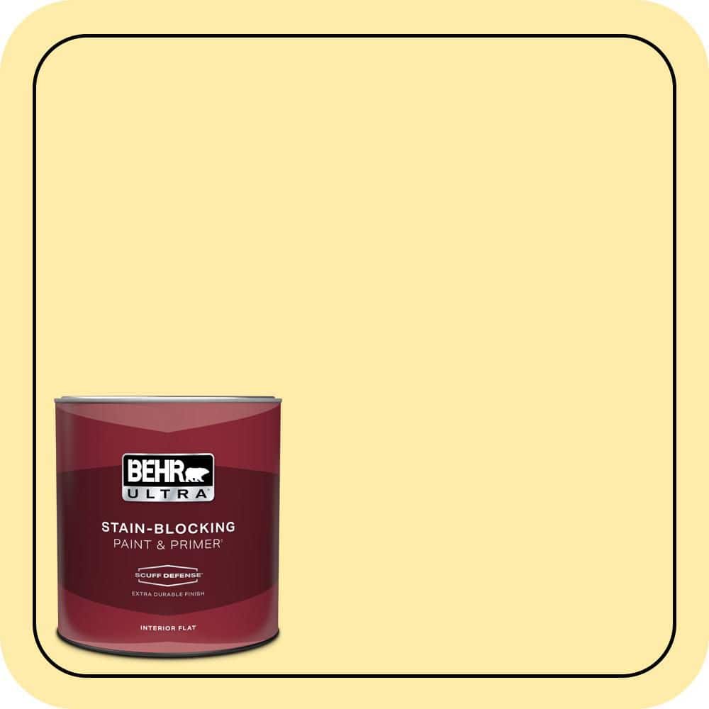 BEHR ULTRA 1 qt. #P300-3 Rite of Spring Extra Durable Flat Interior Paint & Primer (1)