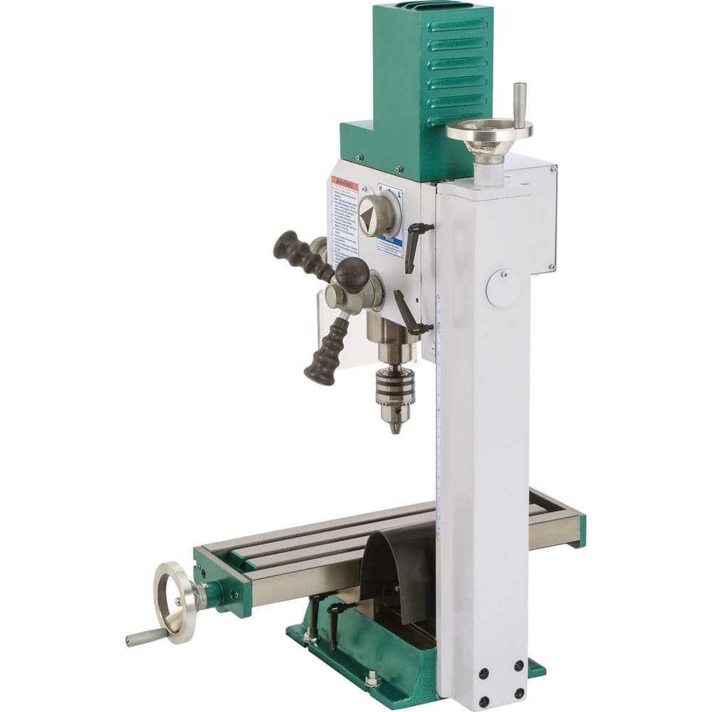 Grizzly Industrial 6 in. x 20 in. Variable-Speed Mill/Drill Press with 5/8 in. Chuck Capacity (3)