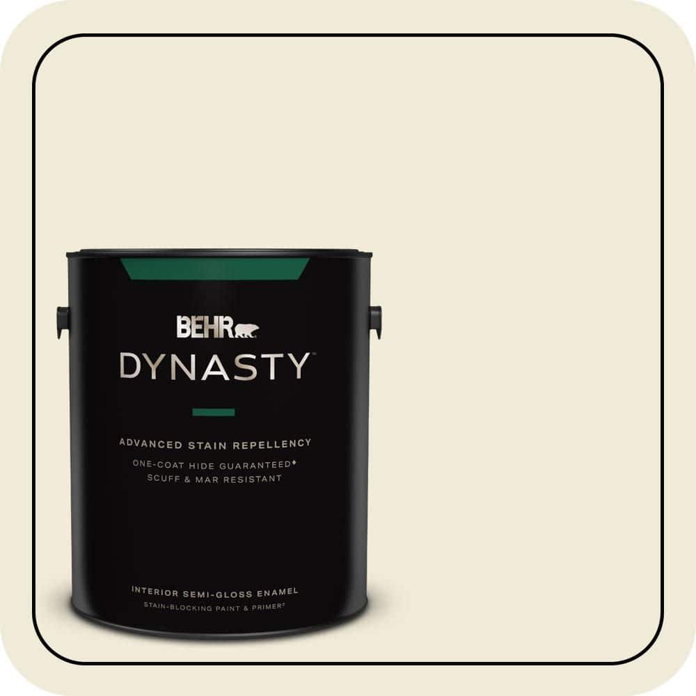 BEHR DYNASTY 1 gal. #T11-20 Lucky Potato Semi-Gloss Enamel Interior Stain-Blocking Paint & Primer