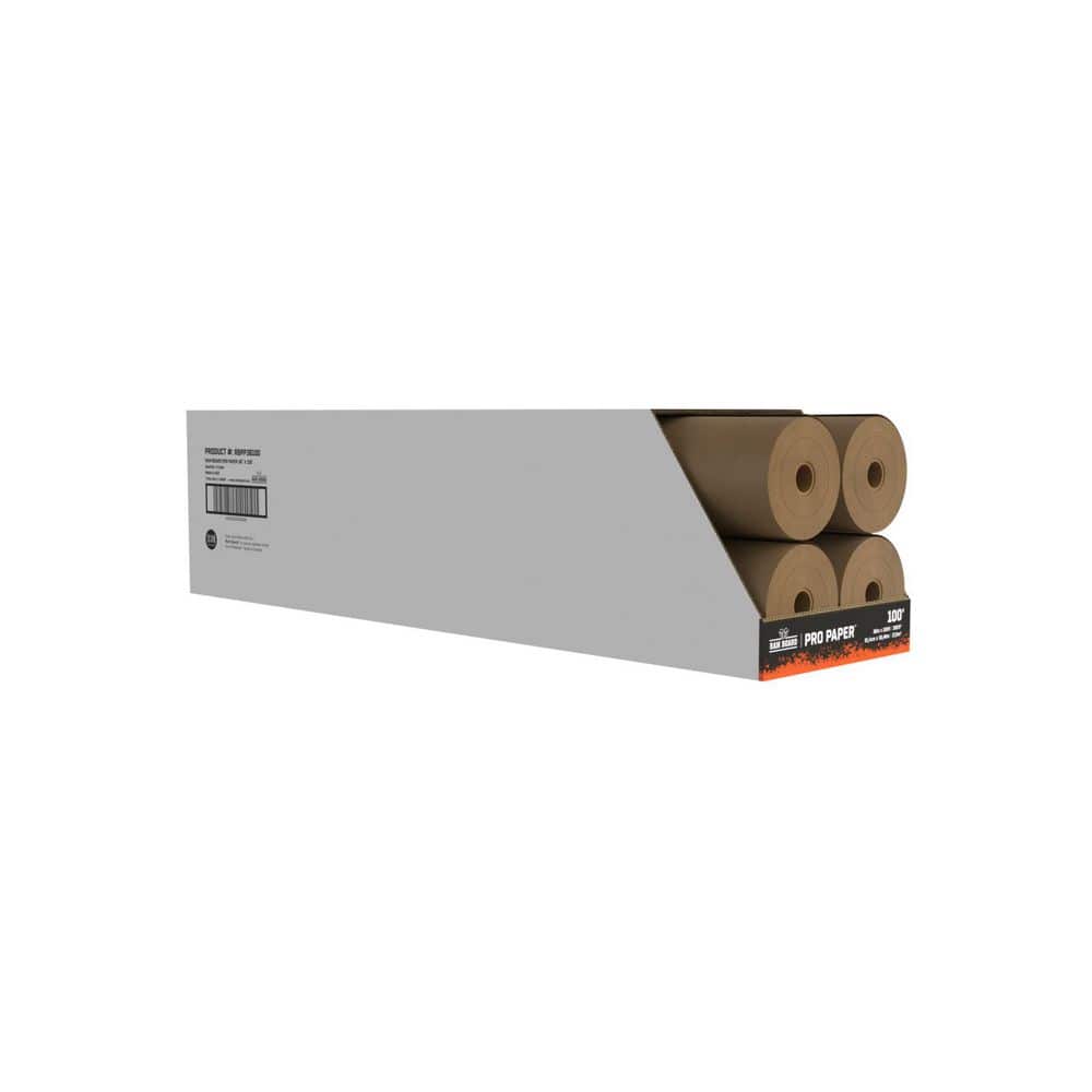 Ram Board 12 mil. x 36 in x 100 ft. Pro Paper Surface Protection Paper (4 Rolls per Box)