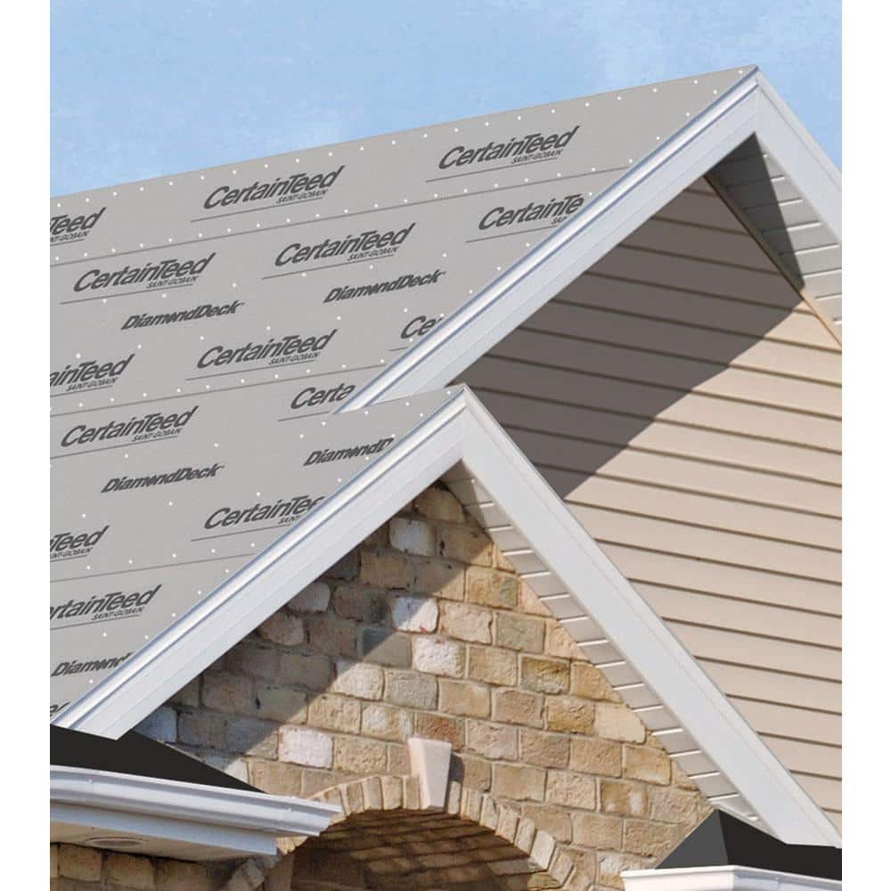 CertainTeed 937.5 sq. ft., 48 in. x 250 ft. DiamondDeck High Performance Synthetic Underlayment (2)
