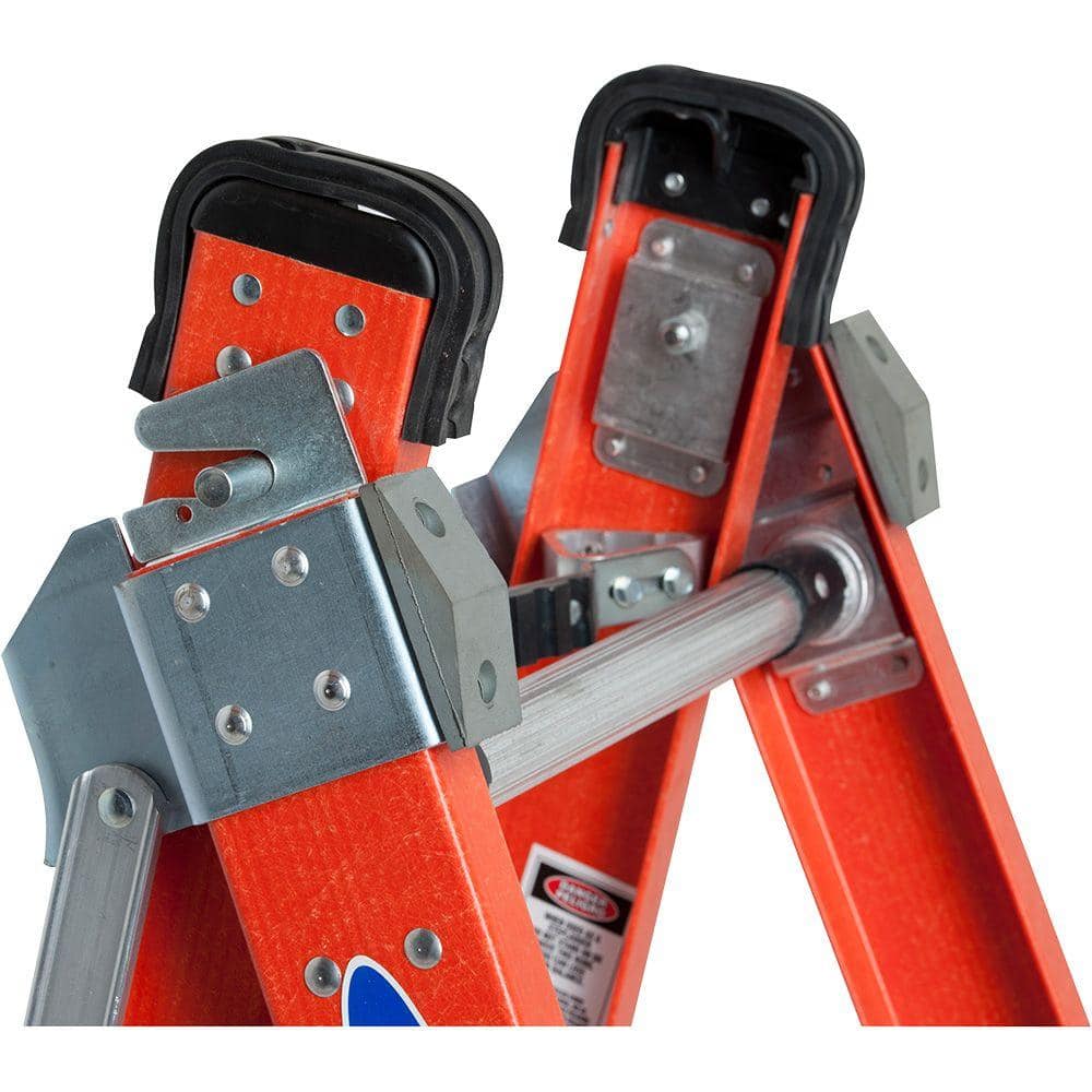 Werner 16 ft. Fiberglass Combination Multi Position Ladder with 375 lb. Load Capacity Type IAA Duty Rating (3)