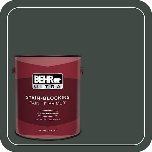 BEHR PREMIUM PLUS #PPF-54 Trellised Ivy Enamel Low Odor & Primer (3)