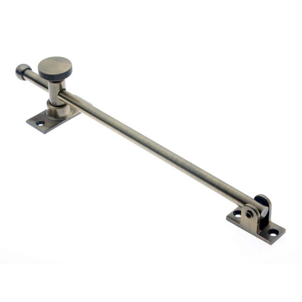 idh by St. Simons 10 in. Antique Brass Solid Brass Single-arm casement Window Operator (1)