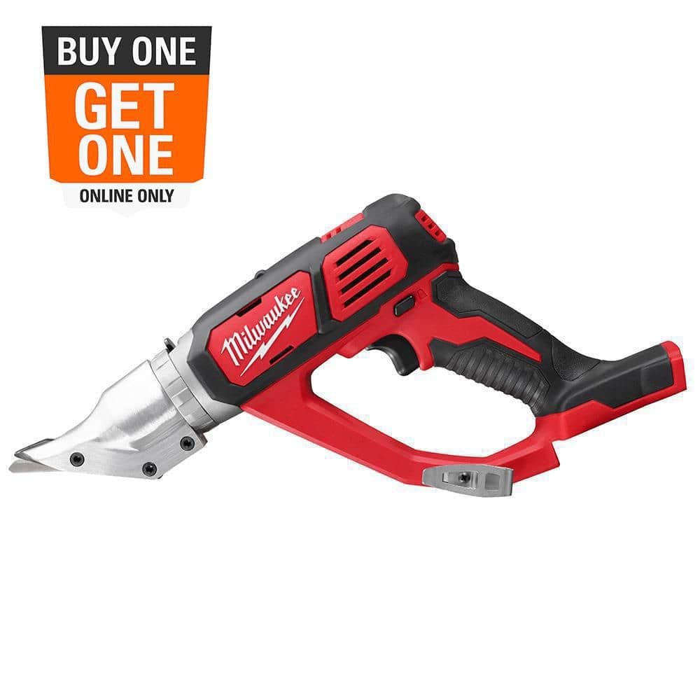 Milwaukee M18 18-Volt Lithium-Ion Cordless 18-Gauge Double Cut Metal Shear (Tool-Only)