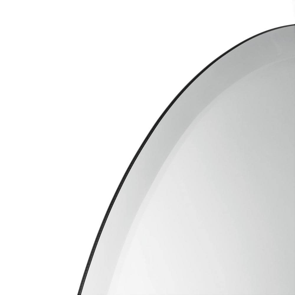 better bevel 24 in. W x 36 in. H Frameless Oval Beveled Edge Bathroom Vanity Mirror (3)