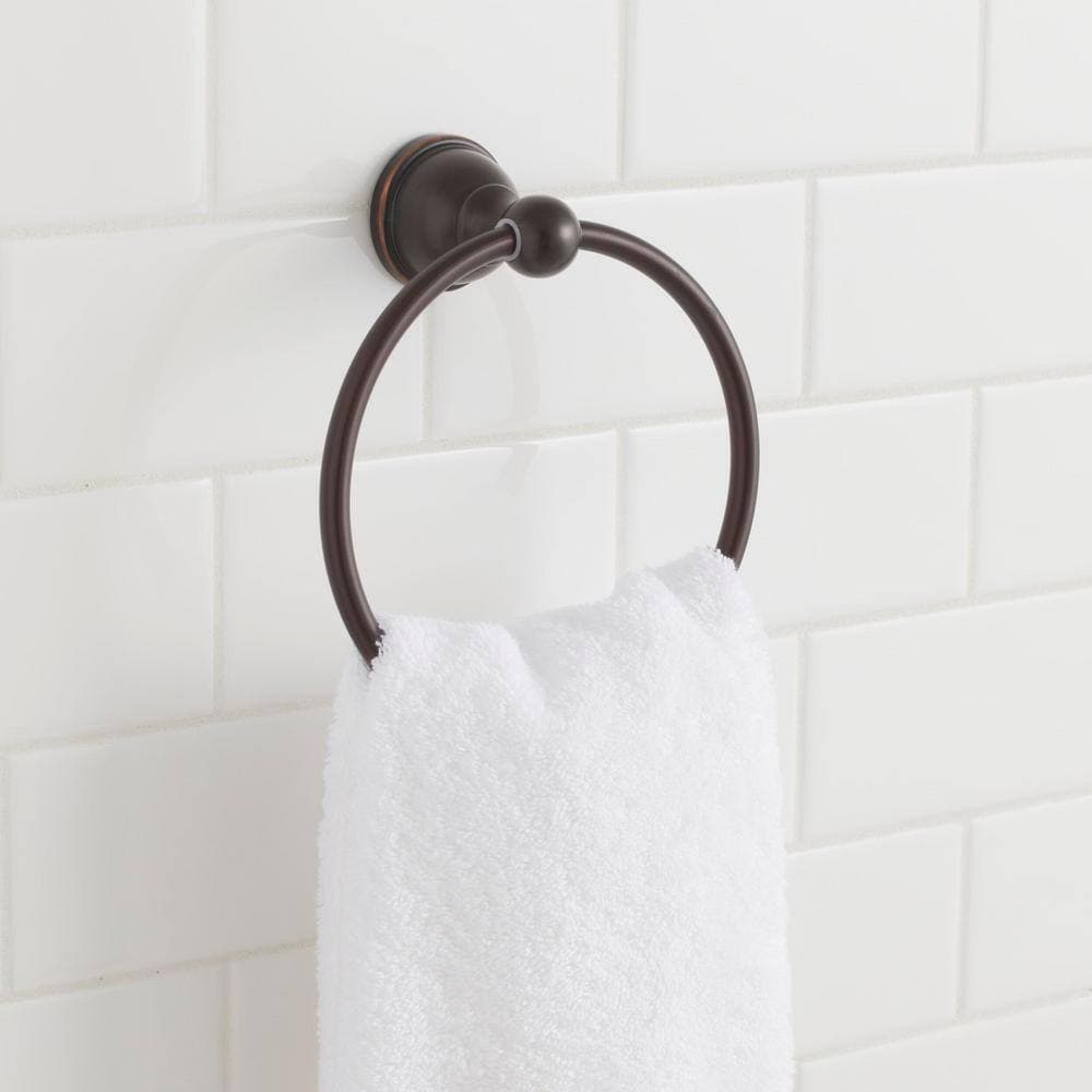 Glacier Bay Mandouri Towel Ring in Bronze (3)