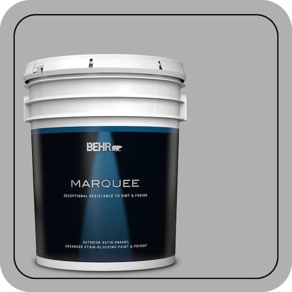 BEHR PREMIUM PLUS #780F-4 Sparrow Enamel Low Odor & Primer (3)