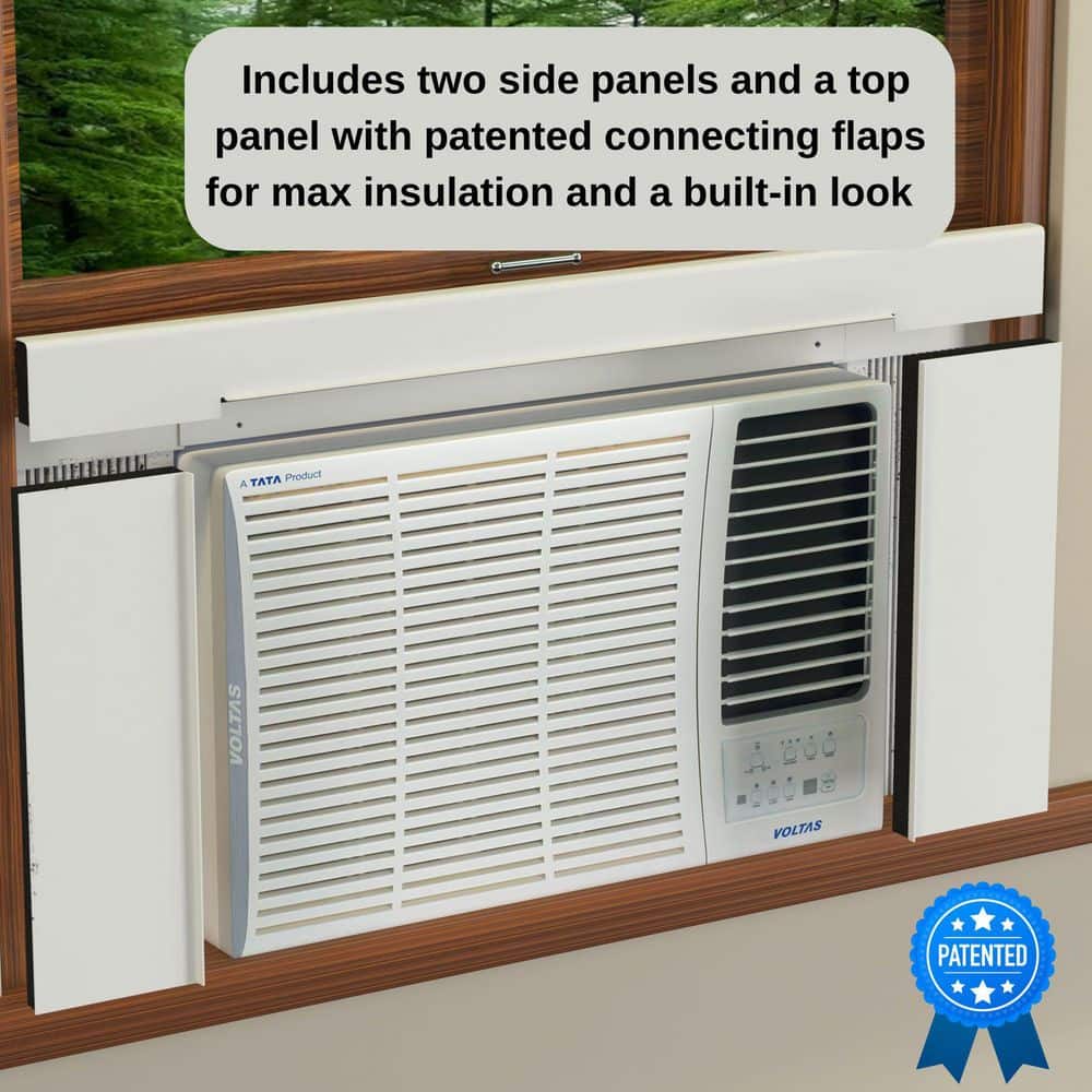 Breeze Stop 36 in X 18 in Insulation Kit for Window Air Conditioner, Fits up to 36 in Wide Windows (3)