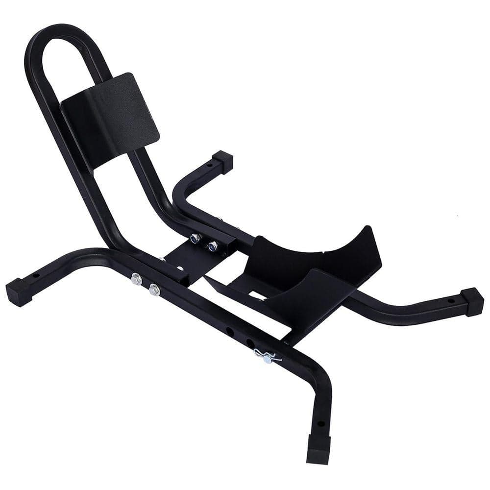 Miscool Ami 1200LB Motorcycle Front Tire Chock Heavy Duty Wheel Stand Black (1)