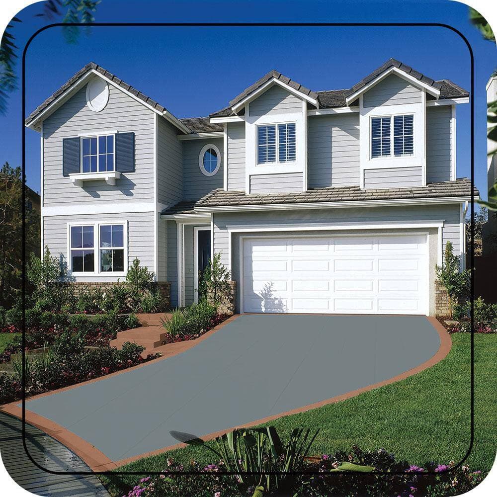 BEHR PREMIUM #740F-4 Self-Priming 1-Part Epoxy Satin Interior/Exterior Concrete and Garage Floor Paint (3)