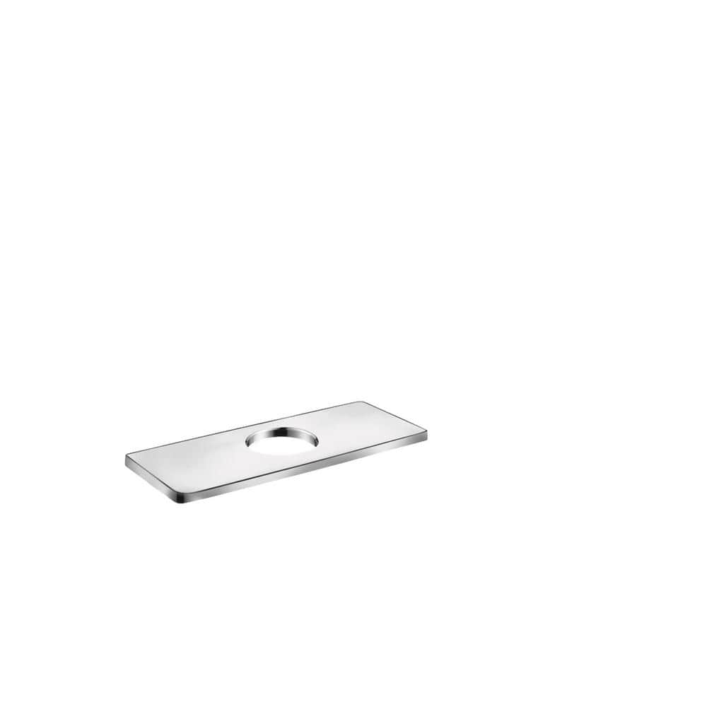 Hansgrohe Logis 6 in. Metal Lavatory Faucet Escutcheon in Chrome