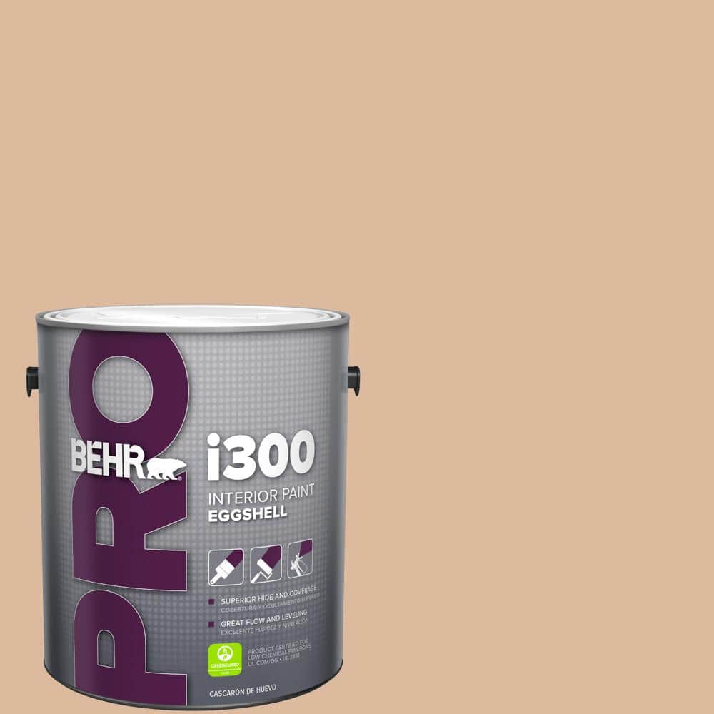 BEHR PRO 1 gal. #PPU3-09 Pumpkin Cream Eggshell Interior Paint (1)