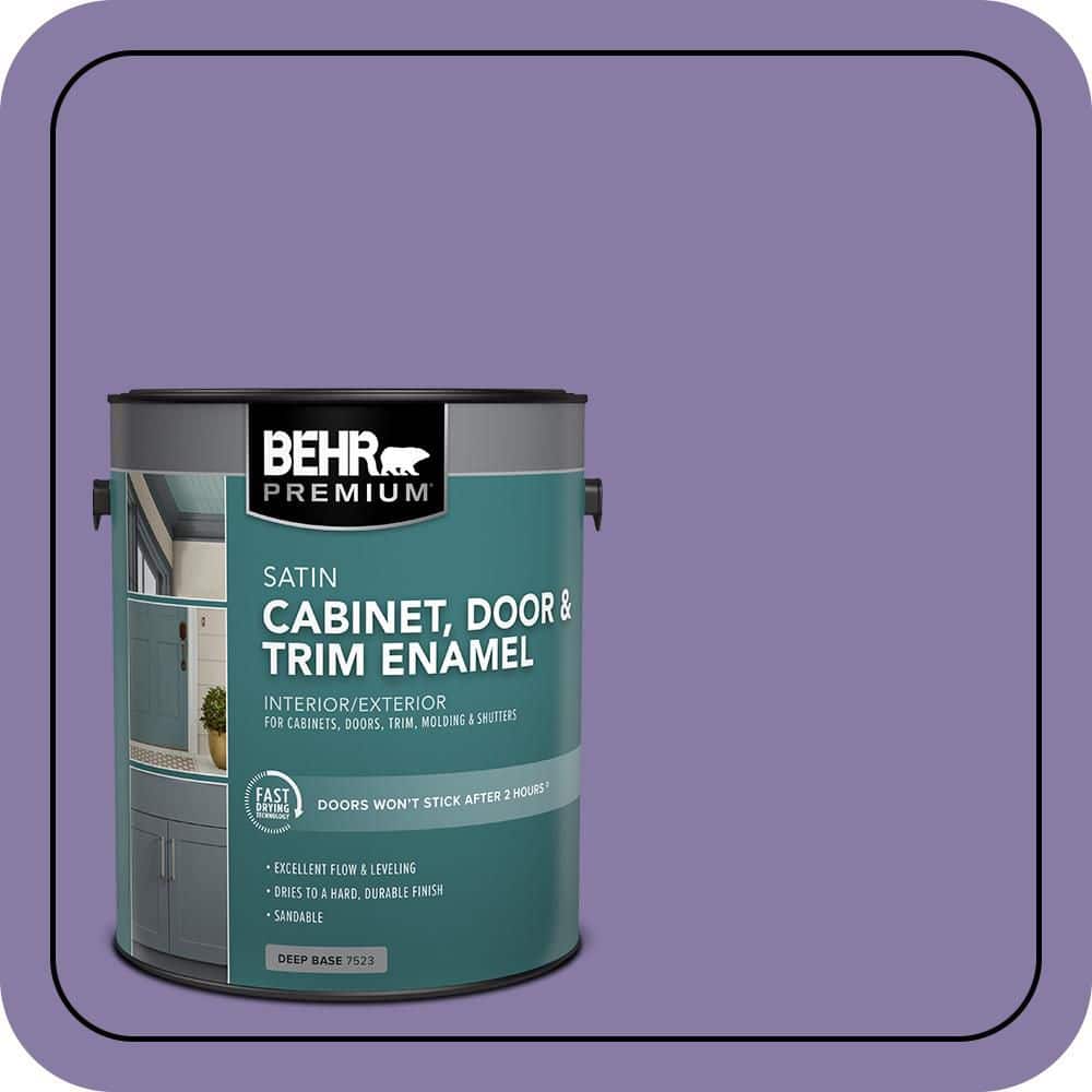 BEHR PREMIUM 1 gal. #M560-5 Second Pour Satin Enamel Interior/Exterior Cabinet, Door & Trim Paint (1)