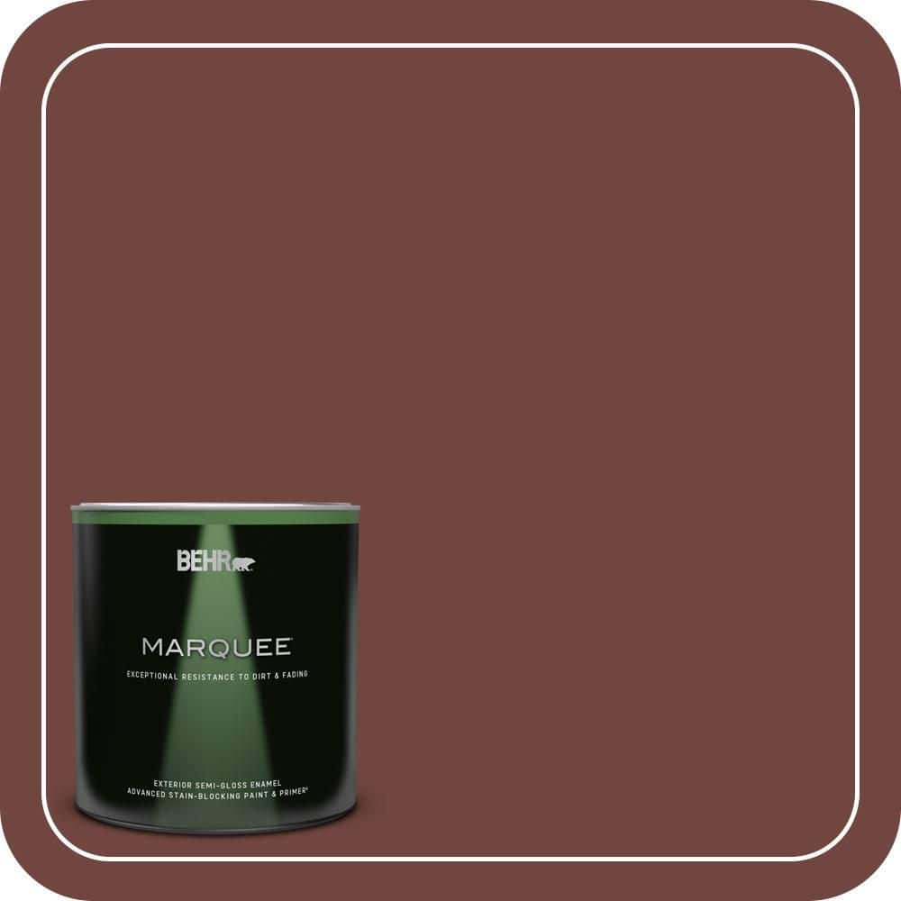 BEHR MARQUEE 1 qt. #MQ1-19 Dressed to Impress Semi-Gloss Enamel Exterior Paint & Primer