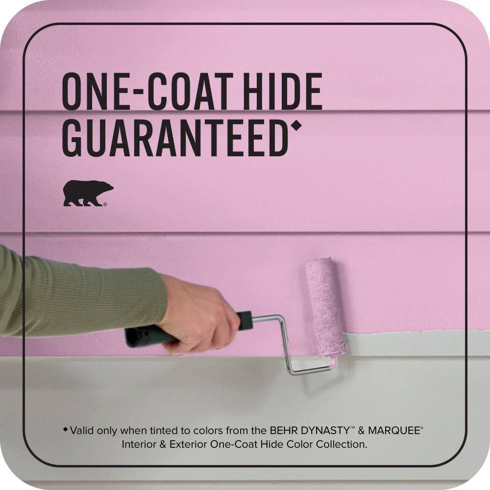BEHR MARQUEE 1 gal. #P120-2 Gumball Flat Exterior Paint & Primer (3)