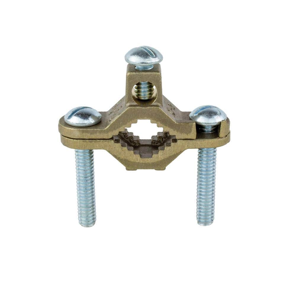 Commercial Electric 1/2 in. to 1 in. Bronze Ground Clamp (1)