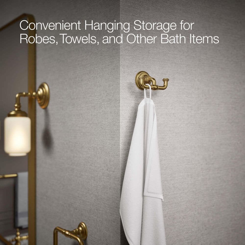 KOHLER Artifacts J-Hook Robe/Towel Hook (4)