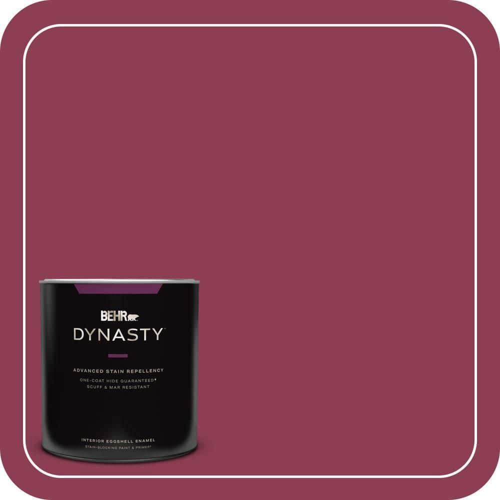 BEHR DYNASTY 1 qt. #T15-1 Liaison Eggshell Enamel Interior Stain-Blocking Paint and Primer