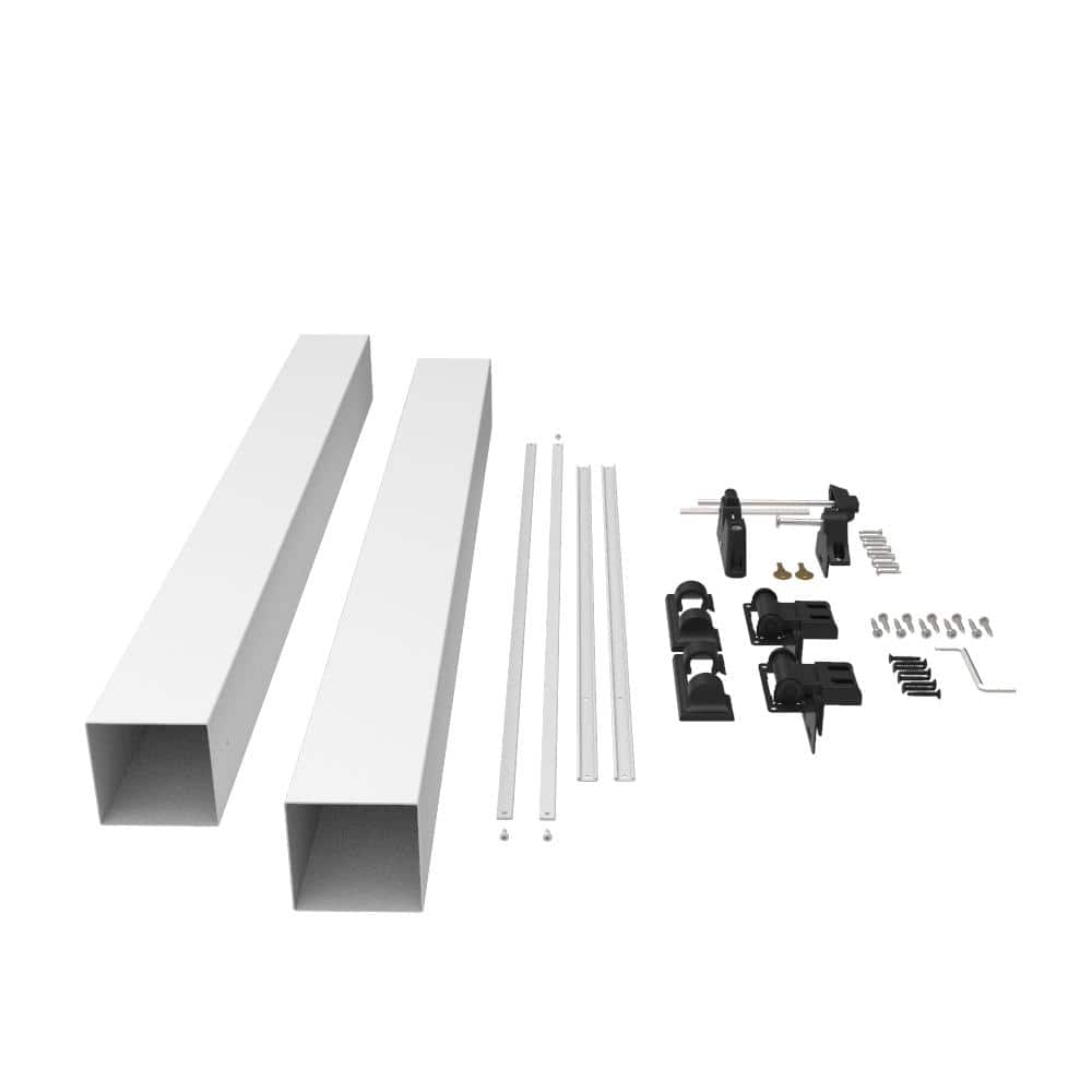 RDI Transform Resalite Gate Kit with 42 in. Rail Height in Satin White (2)