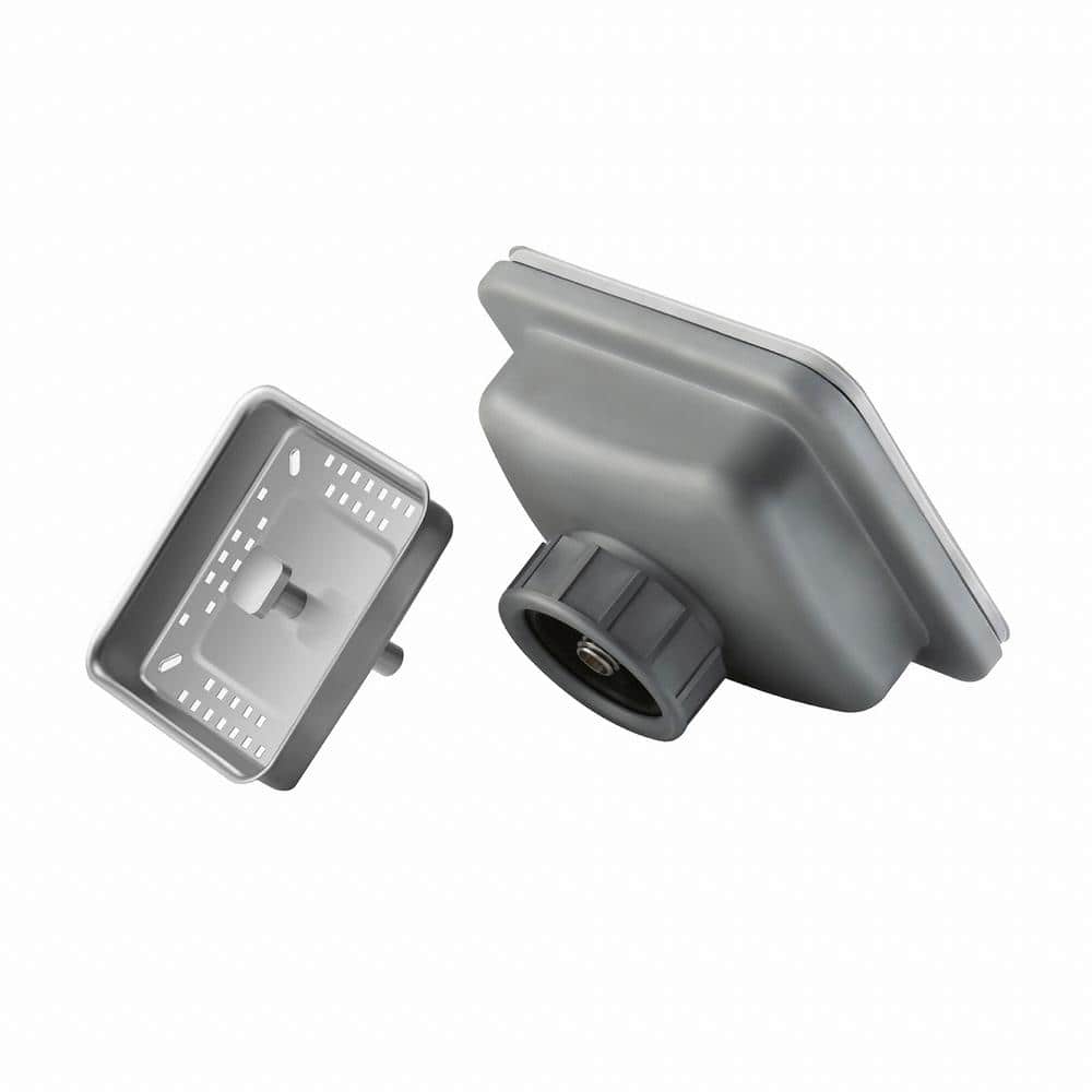 KRAUS Square Stainless Steel Drain Assembly (2)